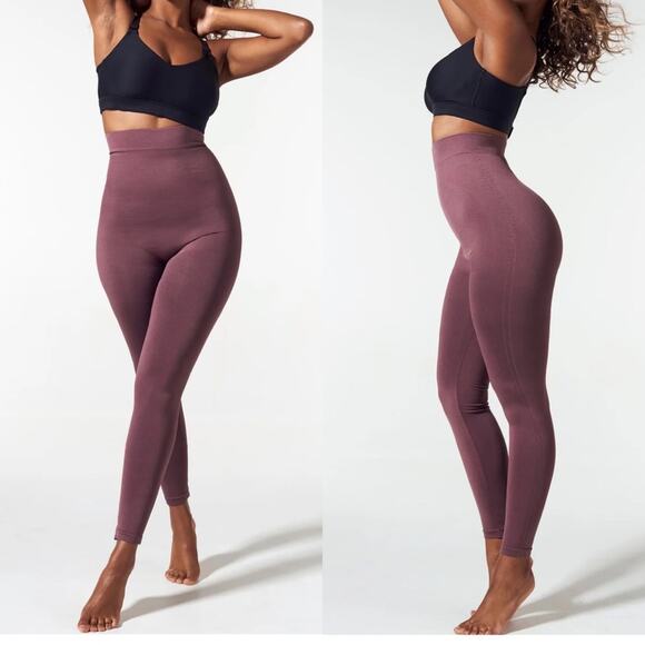 BLANQI Everyday Highwaist Leggings Size Small Mauve Postpartum Support - Picture 1 of 7